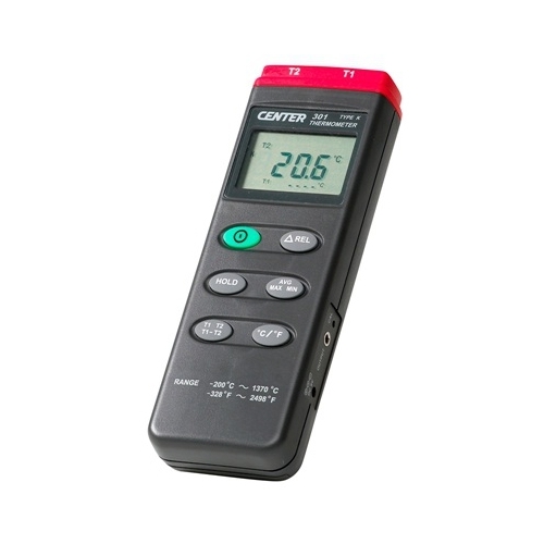 센터 2채널 온도계 CENTER-301