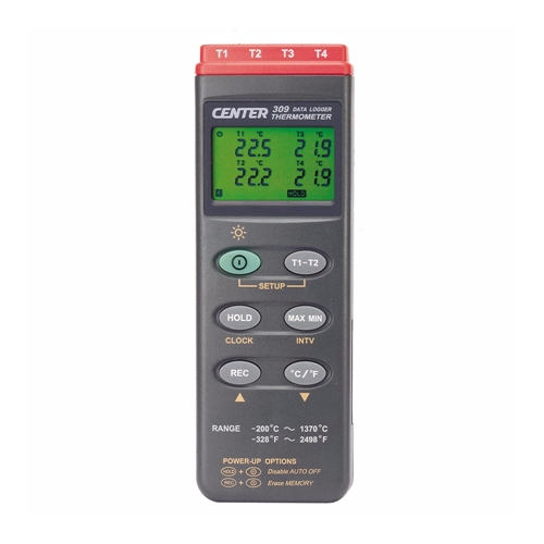 센터 4채널 메모리 온도계 CENTER-309