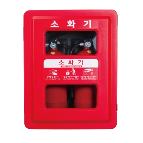 2구용 소화기함 SKS-2 벽부형 앙카형 자립형