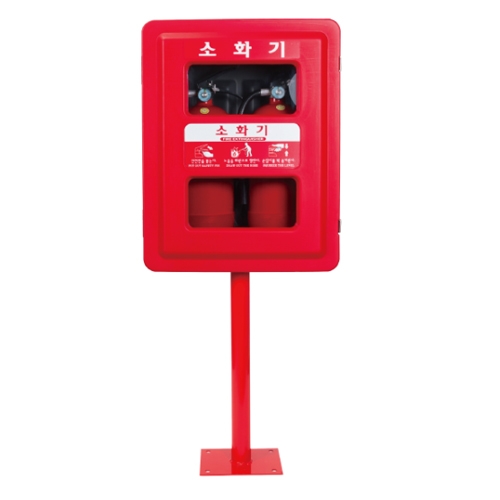2구용 소화기함 SKS-2 벽부형 앙카형 자립형