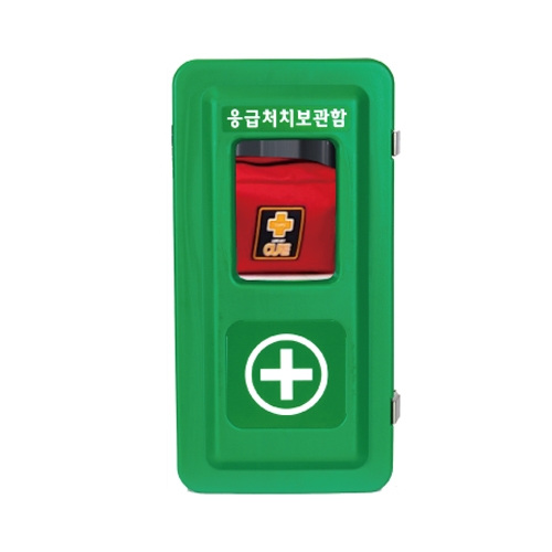 1구용 응급처치장비 보관함 SKS-1-2 벽부형