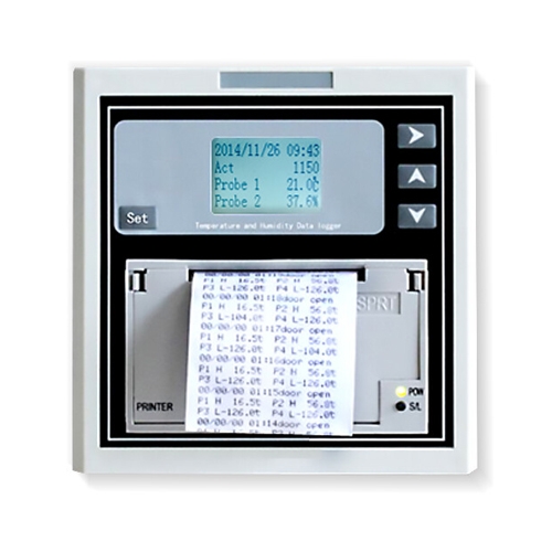 온도 습도 프린터 데이터로거 GDR-210A