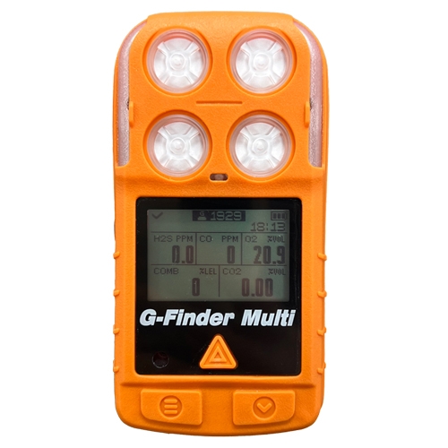 가스트론 휴대용 산업용 5in1 복합 가스 농도 측정기 5GAS GFM-500C (O2 CO H2S CO2 LEL)
