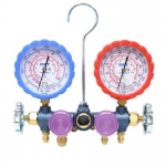 BBT 4밸브 매니폴드게이지 R22 R410A 호스포함
