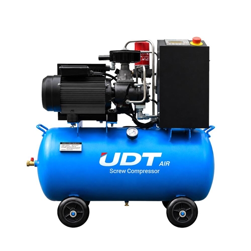 UDT 오일타입 스크류 콤프레샤 UDT-SE4TN 단상